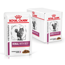 Royal Canin VD Cat Renal Beef Wet