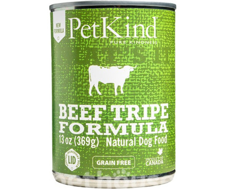 PetKind Dog Puppy Adult Beef Tripe Formula Wet