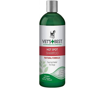 Vet's Best Hot Spot Shampoo Шампунь против зуда и раздражений для собак
