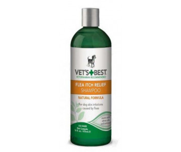 Vet's Best Flea Itch Relief Shampoo Успокаивающий шампунь после укусов блох для собак