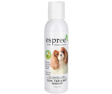 Espree Gum, Tar & Sap Remover Косметическое жидкое средство для удаления с шерсти собак сложных загрязнений и колтунов
