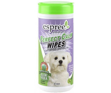 Espree Perfect Calm Wipes Очищающие салфетки с успокаивающим эффектом для собак