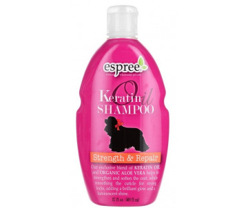 Espree Keratin Oil Shampoo Шампунь с кератиновым маслом для укрепление и восстановление шерсти собак