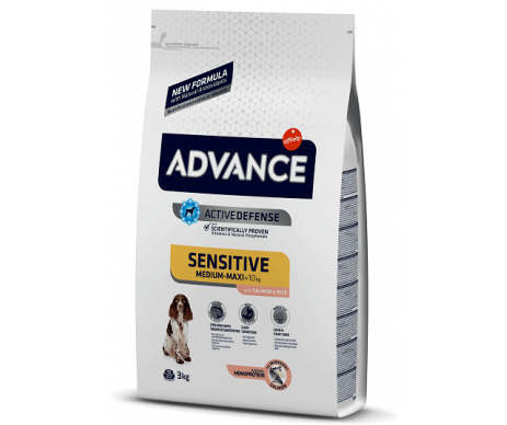 Advance Dog Adult Sensitive Medium Maxi Salmon Rice