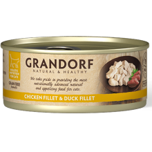 Grandorf Cat Adult Chicken Breast Duck Fillet Jelly