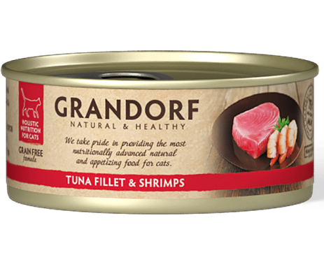 Grandorf Cat Adult Tuna Fillet Shrimps Jelly