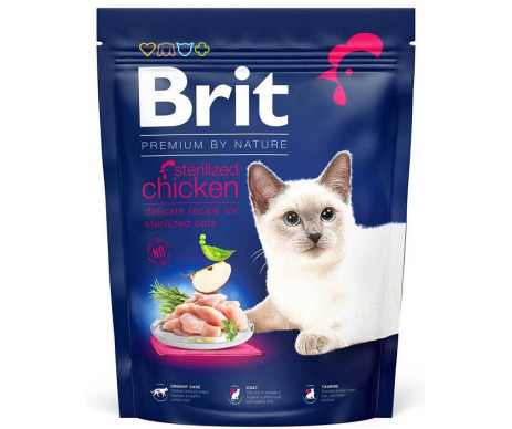 Brit Premium by Nature Cat Adult Sterilized Chicken