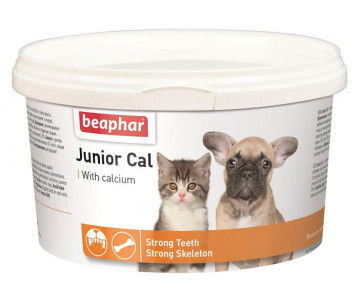 Beaphar Junior Cal Мінеральна суміш для цуценят і кошенят