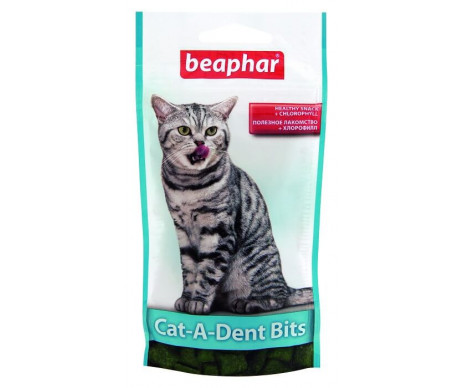 Beaphar Cat-A-Dent Bits Подушечки для чистки зубов у кошек