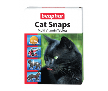 Beaphar Cat Snaps Комплексна харчова добавка для кішок з креветками