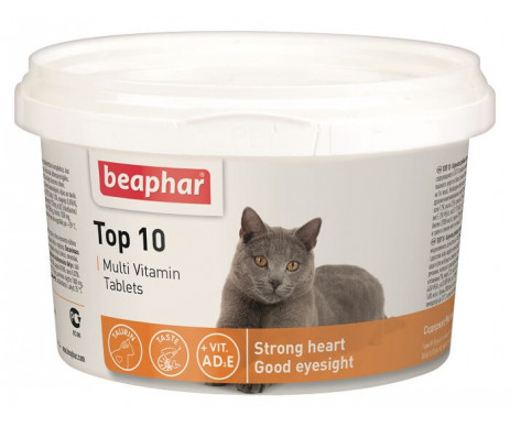 Beaphar Top 10 cat Мультивитамины для кошек
