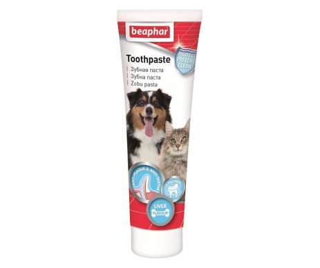 Beaphar TOOTHPASTE LIVER Зубная паста со вкусом печени для собак и кошек