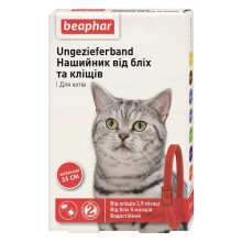 Beaphar Ungezieferband Red Ошейник против блох и клещей для кошек красный