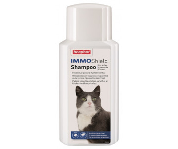 Beaphar IMMO SHIELD SHAMPOO CAT Шампунь от блох и клещей для кошек