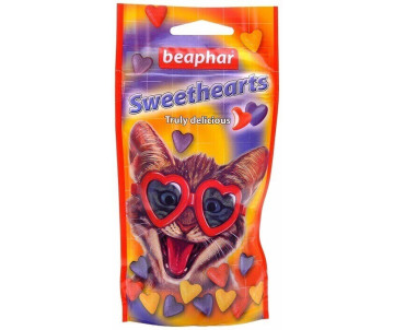 Beaphar Sweet Hearts Вітамінізовані ласощі для кішок