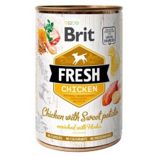 Brit Fresh Dog Adult Chicken Sweet Potato Wet