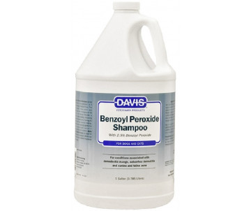 Davis Benzoyl Peroxide Shampoo Шампунь для собак и котов с демодекозом и дерматитами