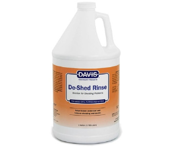 Davis De-Shed Rinse Ополаскиватель для облегчения линьки у собак и котов, концентрат