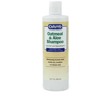 Davis Oatmeal & Aloe Shampoo Гипоаллергенный шампунь с овсяной мукой и алоэ для собак и кошек, концентрат