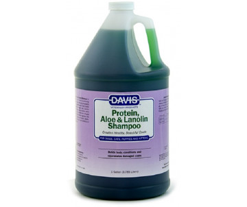 Davis Protein & Aloe & Lanolin Shampoo Шампунь для собак и котов, концентрат