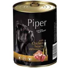 Dolina Noteci Piper Dog Adult Chicken Hearts Brown Rice Gravy