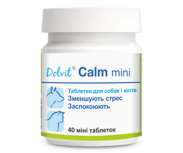 Dolvit Calm mini Таблетки для зменшення стресу у собак та котів