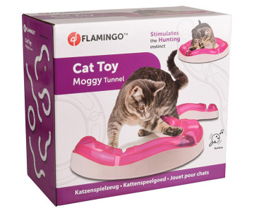 Flamingo Moggy Tunnel інтерактивна іграшка для котів