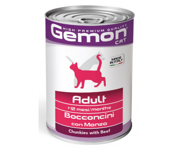 Gemon Cat Adult Chunkies with Beef