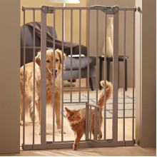 Savic Dog Barrier+small door 107+ДВЕРЬ перегородка для собак с дверцей