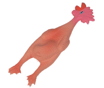 Flamingo Chicken Small іграшка для собак, курка з латексу