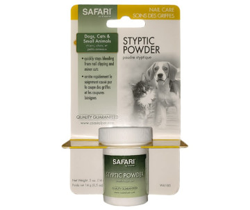Safari Styptic Powder кровоостанавливающий порошок для собак и котов
