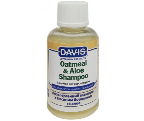 Davis Oatmeal & Aloe Shampoo Гипоаллергенный шампунь для собак и котов, концентрат
