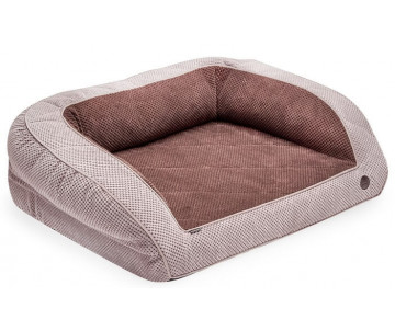 Harley And Cho Sleeper Soft Touch Brown Ортопедический диван для собак