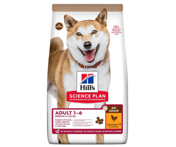Hills Dog Adult Science Plan No Grain Medium