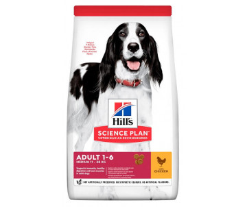 Hills Dog Adult Science Plan Medium Chicken