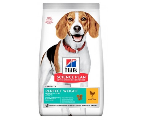 Hills Dog Adult Science Plan Perfect Weight Medium