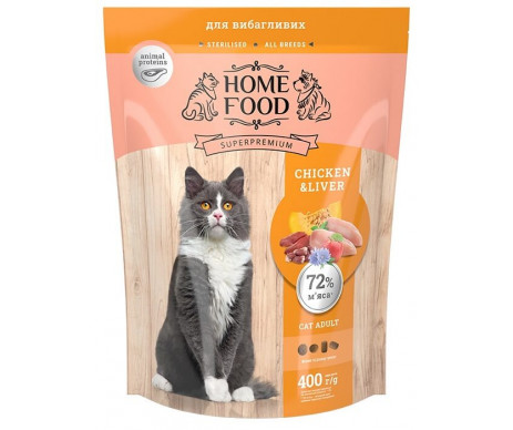 Home Food Cat Adult Chicken Liver