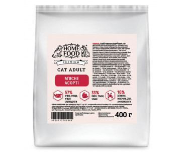 Home Food Cat Adult Meat Assorted