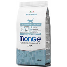 Monge Cat Kitten Monoprotein Trout