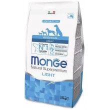 Monge Dog Adult All Breeds Light Salmon Rice