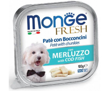 Monge Dog Fresh Cod Wet