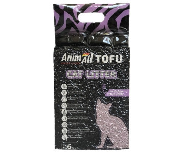 AnimAll Tofu Lavender Соевый наполнитель для кошачьего туалета