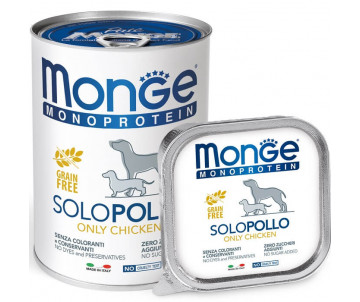 Monge Dog Solo Chicken Wet