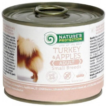 Natures Protection Dog Adult Small Breed Turkey Apples