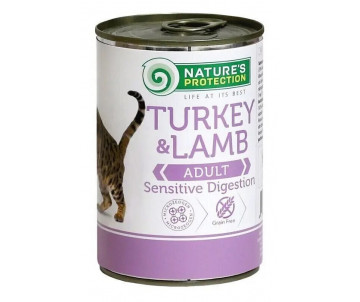 Natures Protection Cat Sensitive Digestion Turkey&Lamb