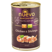 NUEVO Cat Adult Chicken Shrimp Wet