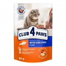 Club 4 Paws Premium Cat Adult Cod Wet