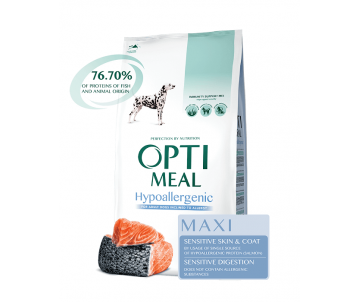 Optimeal Dog Adult Maxi Hypoallergenic Salmon