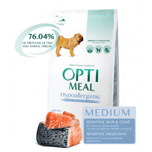 Optimeal Dog Adult Medium Hypoallergenic Salmon
