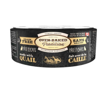 Oven-Baked Tradition Grain-Free Cat Quail Pate